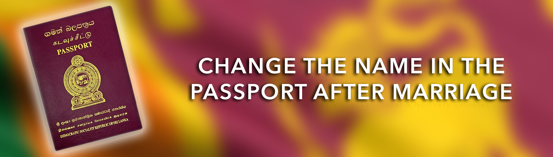 Change the Name in the Passport After Marriage