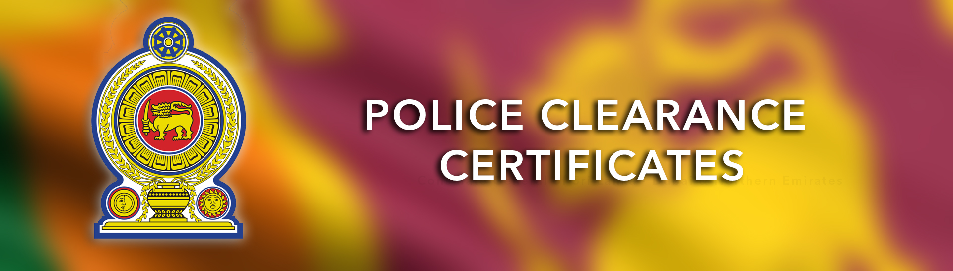 Police Clearance Certificates