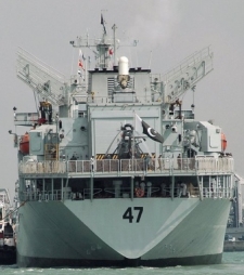 Two Pakistan Naval Ships on a goodwill visit in Sri Lanka